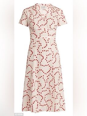 HVN String Of Hearts Morgan Dress.  Size 0.  Brand new.